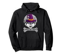 Witch Husky Trick Or Treat Funny Dog Halloween Costume Sudadera con Capucha
