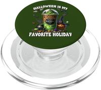 Witch Iced Coffee Cup Halloween Is My Favorite Holiday PopSockets PopGrip para MagSafe
