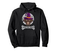 Witch Labrador Retriever Trick Or Treat Funny Dog Halloween Sudadera con Capucha