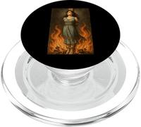 Witch Lighting Cigarette with Flames Occult Unholy Funny PopSockets PopGrip para MagSafe