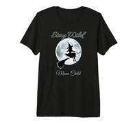 Witch on a Broom Camiseta Premium
