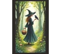 Witch Paperback Ruled Notebook: Blank Lined Notebook Paperback | Empty Grimoire Journal | Spellbook 6x9 inches Narrow Ruled 100 pages | For spellwork, hocus pocus, and free expression of hidden arts