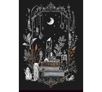 Witch Planner 2025-2026: 18 Months, Two Pages per Week, Witchy Illustrations, Moon Phases, Holidays, Grimoire Pages, Tarot Readings, Journal Paper