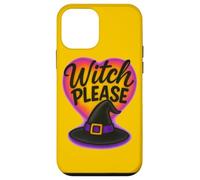 Witch Please SASS Witches Hat Funny Halloween Dicho Carcasa para iPhone 12 Mini