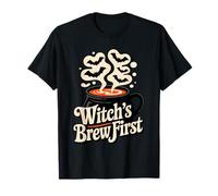 Witch’s Brew First Funny Coffee Witches Halloween Camiseta