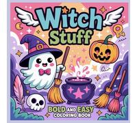 Witch Stuff Bold and Easy: Coloring Book