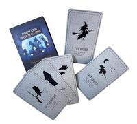 Witch Tarot Oracle Card Game, Forward Divination Deck, Mystical Fortune Telling Tools, Engaging Board for All Skill Levels, Ideal for Family Night, Party Entertainment, and Spiritual Exploration
