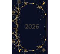 Witch Themed Planner 2026: A combination coloring, tarot prompt, moon calendar, and recipe book to help plan a fun and festive year.