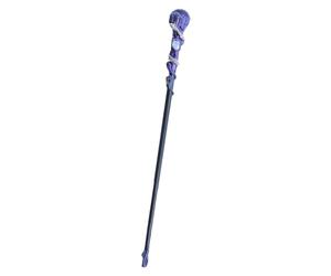 Witch Wand Crystal - Varita mágica hecha a mano de 30 cm, palo de ortografía de madera vintage, accesorio de vestuario único | Accesorio de decoración mística para cosplay favores de fiesta Halloween