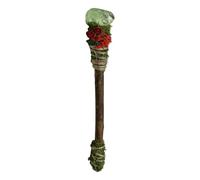 Witch Wand - Handcrafted Crystal Wand, 6,3 pulgadas Raw Stone | Altar Decor Cosplay Wiccan Wands | Meditation Ritual Work Adivination For Sacred Space Collectors Spiritual