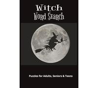 Witch Word Search Book: Word Searches with Easy to Read Print about witches, Spells, Magic and more | 6x9 inches, 110 pages | 50+ Puzzles ... Gift for Vacations, Holidays and Free Times