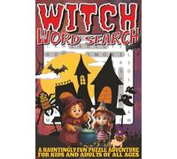 Witch Word Search: Easy To Read Print With 50+ Puzzles About Witches, Witchcraft, Magic, And More | 6x9 inch, 110 pages | Gift For Holidays, Vacations, and Spare Time