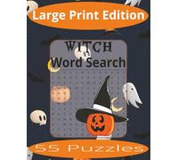 Witch Word Search Large Print: Word Search Puzzles Easy to Read Print about Witches, Halloween, Midieval and more | Large Print Edition | 8.5x11 ... Gift for Vacations, Holiday, and Spare Time.