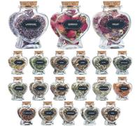 Witchcraft Supplies Herbs Kit - 20 Pcs Dried Herbs and Flowers for Witch Starter - Spell Herbs Jars for Wiccan Altar Supplies, Wicca Pagan Rituals, Magic Healing, Candle and Soap Making