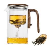 Witchcraft Teapot, Glass Teapot With Strainer, Glass Teapot With Infuser, Magical Teapot, Magic Teapot With Infuser (520ml)