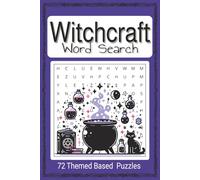 Witchcraft Themed Word Search Puzzle Book: Easy To Read word Find