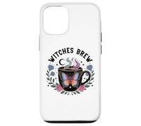 Witches Brew Coffee Cup Witchy Mug Halloween Witch Be Sippin Carcasa para iPhone 12/12 Pro
