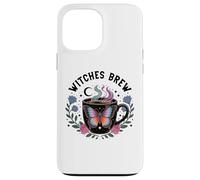 Witches Brew Coffee Cup Witchy Mug Halloween Witch Be Sippin Carcasa para iPhone 13 Pro MAX