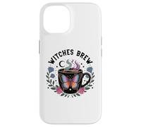 Witches Brew Coffee Cup Witchy Mug Halloween Witch Be Sippin Carcasa para iPhone 14