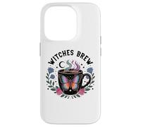 Witches Brew Coffee Cup Witchy Mug Halloween Witch Be Sippin Carcasa para iPhone 14 Pro