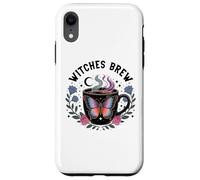 Witches Brew Coffee Cup Witchy Mug Halloween Witch Be Sippin Carcasa para iPhone XR