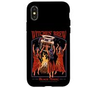 Witches Brew Coffee Sarcastic Vintage Funny Adult Humor Carcasa para iPhone X/XS