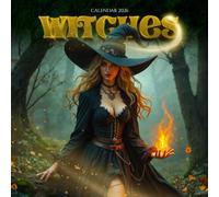 Witches Calendar 2026: Mystical Fantasy Art & Enchanting Witch Illustrations