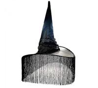 Witches Hat Witches Hats with Tassel Compatible with Pumpkin Garden Monster Party Decorations Cosplays Costume Accessories black tassel
