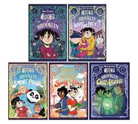 Witches of Brooklyn Graphic Novel Series by Sophie Escabasse 5 Books Collection Set (Witches of Brooklyn, Witches of Brooklyn: What the Hex?!, S'More Magic, Spell of a Time & Curse and Reverse)