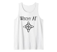 Witchy AF Divertido Camiseta sin Mangas