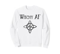Witchy AF Divertido Sudadera