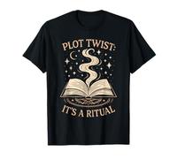 Witchy Book Club Lector pagano Ficción Oculta Ritual Coven Camiseta
