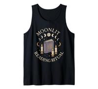 Witchy Book Club Lector pagano Ficción Oculta Ritual Coven Camiseta sin Mangas