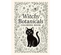 Witchy Botanicals Coloring Book
