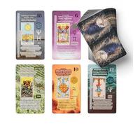 Witchy Cauldron Cartas de Tarot para Principiantes con Significados (Inglés)