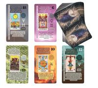 Witchy Cauldron Tarot D?butant Fran?ais Cartes De Tarot Significatives Jeu De Tarot De Mots Cl?s Apprentissage Du Tarot Chakra Plan?te Afirmaci n