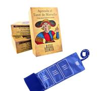 Witchy Cauldron Tarot de Marsella Español para Principiantes + Bolsa de Tarot