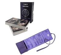 Witchy Cauldron Tarot Español para Principiantes - Baraja de Tarot 78 Cartas con Significados, Palabras Clave, Chakra, Planeta, Zodíaco y Afirmaciones + Bolsa/Estuche Tarot