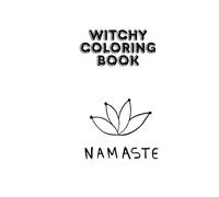 Witchy Coloring book