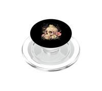 Witchy Cottagecore Skull Flowers Frog Goblincore Estética PopSockets PopGrip para MagSafe