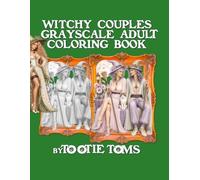Witchy Couples Grayscale Adult Coloring Book