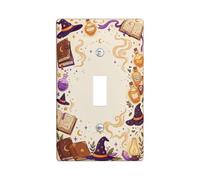 Witchy Magic Potion Spellbook - Placa de interruptor de palanca con
