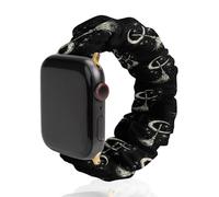 Witchy Magical Crescent Stars - Correa elástica para reloj, compatible con IWatch, divertidas correas de reloj inteligente para hombres y mujeres, 38 mm/40 mm, 42 mm/44 mm, 38mm/40mm, Poliéster, No es