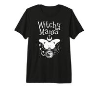 Witchy Mama Brujita Bruja Oculto Gótico Luna Witchcraft Camiseta Premium