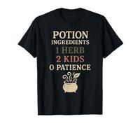 Witchy Mom Plant Magic Botanical Humor Herbal Regalo Camiseta