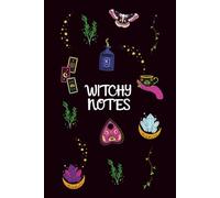 Witchy Notes: modern mystical witch journal & notebook: praktisches a5 Format | mit 100 blanko Seiten für viel Freiraum beim Schreiben