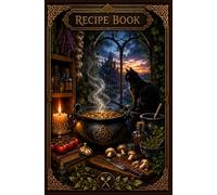 Witchy Recipe Book: Your Magical Cookbook to Fill In: A Fill-In Recipe Journal for Homemade Meals, Baking & Cozy Kitchen Creations