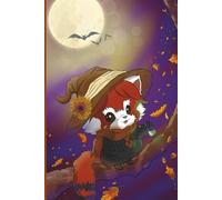 Witchy Red Panda Notebook: A Kawaii Autumn Journal for Cozy Magic