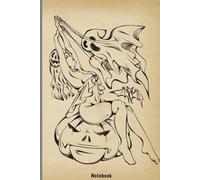 Witchy Vibes Notebook: Spooky Retro Halloween Journal | 120 Lined Pages | 6x9 Inches | Creepy Cute Aesthetic for Witchcraft Lovers