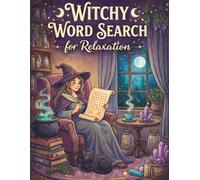 Witchy Word Search for Relaxation: 50 Magical Word Search Puzzles Inspired by Spells, Crystals, Herbs, and Moon Magic (Studio Page Designs Word Search Collection)